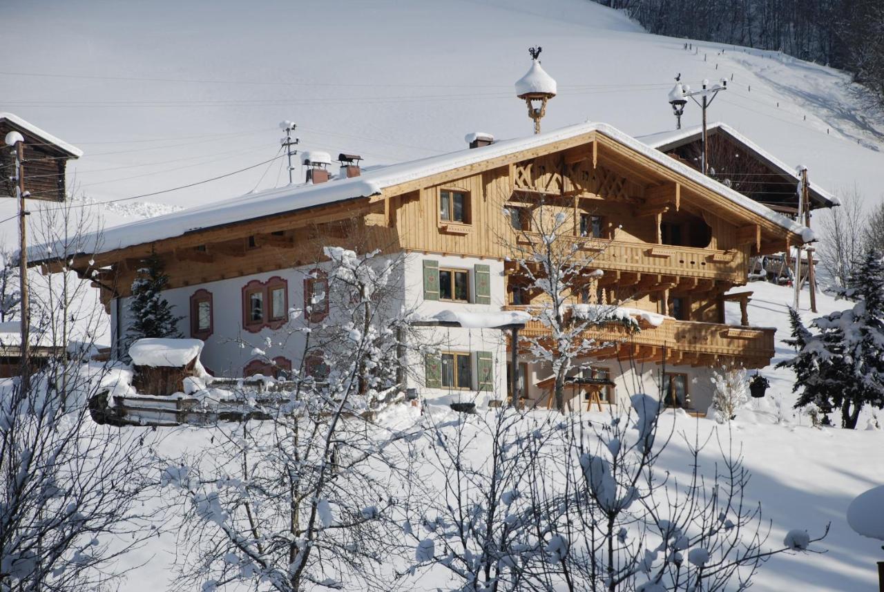 Pension Berghof Maria Alm am Steinernen Meer Bagian luar foto